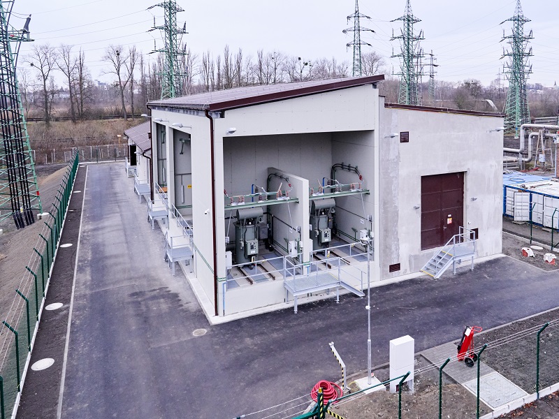 Výstavba nové rozvodny 110/22 kV